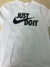 耐克NIKE男子运动生活TEE JUST DO IT SWOOSH短袖T恤AR5007-100白 L 实拍图