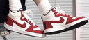 耐克（NIKE）板鞋女鞋夏季新款Court中幫簡(jiǎn)版空軍一號透氣輕便耐磨運動(dòng)休閑鞋 839977-103 白紅拼接 38 曬單實(shí)拍圖