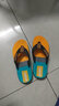 啄木鳥(niǎo)泰國人字拖男秋季潮流休閑夾腳拖鞋軟底外穿防滑夏天潮牌沙灘涼鞋 黃色旗艦款 40 曬單實(shí)拍圖