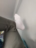 倫洛弗長(cháng)筒襪子男秋冬季高筒小腿襪純色商務(wù)棉襪吸汗休閑及膝襪護腿長(cháng)襪 白色４雙裝 均碼39-44 曬單實(shí)拍圖