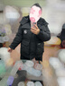 琦蝶爾羽絨棉服女韓版寬松連帽大毛領(lǐng)冬裝工裝外套女秋冬季女裝小個(gè)子棉衣棉襖學(xué)生加厚保暖面包服百搭派克服 黑色 2XL 曬單實(shí)拍圖