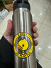 膳魔師（THERMOS）JNR一鍵彈蓋304不銹鋼保溫杯高顏值長(zhǎng)效保溫學(xué)生男女辦公居家禮物 黃鴨銀色 600ML JNR-600BD(CR) 曬單實(shí)拍圖