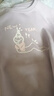 品彩（PinCai）松弛感衛衣女純色圓領(lǐng)簡(jiǎn)約寬松衛衣時(shí)尚休閑百搭上衣P143W1031 曬單實(shí)拍圖