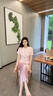 Mandy Zhang人魚姬法式重磅醋酸緞面粉色魚尾半身裙女氣質(zhì)垂感裙子 粉玫瑰 S 曬單實拍圖