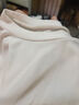 NOME正肩小立領(lǐng)打底衫女長(cháng)袖T恤內搭春秋冬修身顯瘦上衣 白色 L 曬單實(shí)拍圖