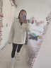 冠軍涂鴉沖鋒衣外套女春秋款2025新款休閑衣服戶外防風(fēng)防水夾克男 象牙白 象牙白  L 165/175-106/120斤 曬單實(shí)拍圖