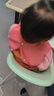迪士尼（Disney）寶寶嬰兒吃飯罩衣防水防臟圍兜食飯兜兒童口水巾圍嘴幼兒園反穿衣 (無(wú)袖西紅+無(wú)袖糖果綠)2件裝 110 建議105-115cm 曬單實(shí)拍圖