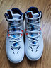 安踏籃球鞋男鞋 2022春季男子高幫減震運動(dòng)鞋湯普森KT球鞋戰靴4 【stash聯(lián)名】白/海岸藍-3 7（適合男40） 曬單實(shí)拍圖