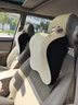 愛車屋（ICAROOM）汽車頭枕腰靠記憶棉護頸枕靠墊車載汽車用品裝飾靠枕靠背坐墊腰枕 【7°溫柔枕】奶茶杏-1個 曬單實拍圖
