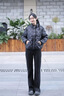 愛特愛（EITIE） 防風(fēng)御寒冬季新款保暖羽絨服大牌女裝鴨絨服外套D2411415 森林綠48 M 160 曬單實拍圖
