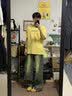 714street重磅240g潮牌男士印花短袖T恤2024新款夏裝打底衫情侶裝體恤衫 白色-男款 M 曬單實拍圖