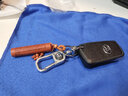 正炫 豐田新卡羅拉雷凌凱美瑞RAV4皇冠銳志漢蘭達亞洲龍真皮汽車(chē)鑰匙包套 B款折疊3鍵（請對準鑰匙） 曬單實(shí)拍圖