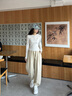 NINE WEST/玖熙厚底增高小白鞋女餅干底休閑鞋 NR510804CK白色37 曬單實(shí)拍圖