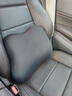 SAWAAG腰靠汽車(chē)頭枕腰靠車(chē)載靠墊座椅靠背支撐車(chē)用護頸腰托護腰靠枕 【紳士灰】久駕不累 舒適高回彈 頸枕+腰靠+坐墊【頭頸肩一體守護】 曬單實(shí)拍圖