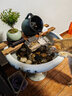 中式魚(yú)缸擺件創(chuàng  )意魚(yú)蝦躲避屋水族箱草缸造景裝飾微景觀(guān)古建筑模型 山林躲避屋19x10x22.5cm 曬單實(shí)拍圖