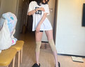 恒源祥（HYX）夏季超薄護(hù)膝保暖老寒腿護(hù)膝蓋男女士關(guān)節(jié)無(wú)痕隱形保暖防寒 夏季短款-膚色【25cm】 均碼【80-160斤】 曬單實(shí)拍圖