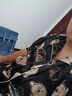回訪人冰絲睡衣男夏季短袖褲薄款加肥特大碼250斤寬松大胖子家居服套裝 HY維尼熊# 5XL碼  240-270斤 曬單實拍圖
