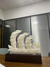 菲斯鉑亞天然玉石一帆風(fēng)順帆船擺件公司開業(yè)禮品老板辦公室擺件高檔裝飾品 D 50安圖發(fā)貨 曬單實(shí)拍圖