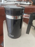 希諾（HEENOOR）保溫杯不銹鋼真空杯480ML大容量帶手柄辦公杯泡茶杯商務(wù)禮品杯 7621-480ML（帶濾網(wǎng)） 紫羅蘭 曬單實拍圖