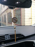 法蘭博車(chē)載香水汽車(chē)掛件車(chē)內飾品高檔創(chuàng  )意車(chē)用香薰精油掛飾后視鏡吊墜 一鹿平安金色·琺瑯白 曬單實(shí)拍圖