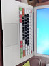 升派（ESPL） 蘋果筆記本電腦鍵盤保護膜 Apple macbook pro air 13 15 （老款電腦型號）七彩黑底 曬單實拍圖