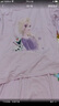 迪士尼女童睡衣2025新款夏季兒童冰絲薄款?lèi)?ài)莎公主寶寶家居莫代爾 粉色1146 140 曬單實(shí)拍圖