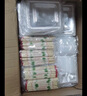 變度一次性飯盒加厚長(cháng)方形多格塑料餐盒外賣(mài)分格打包三四格快餐盒帶蓋 黃白三格1000套加厚帶蓋 曬單實(shí)拍圖
