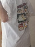 風(fēng)采兔100%純棉蠟筆小新卡通t恤女2024夏新款寬松設計感可愛(ài)上衣ins潮 白色 XXL 曬單實(shí)拍圖