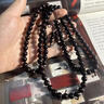 QMXD小葉紫檀手串滿(mǎn)金星檀香木2.0男盤(pán)文玩佛珠念珠108顆手鏈把件血檀 8mmx108顆長(cháng)串 曬單實(shí)拍圖