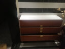 意式馬鞍皮巖板玄關(guān)柜小戶(hù)型后現代客廳儲物柜入戶(hù)裝飾柜輕奢斗柜 【1.4米】馬鞍皮巖板餐邊柜 曬單實(shí)拍圖
