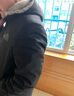 勞斯名爵派克服男士貂皮大衣皮草進(jìn)口整貂水貂內膽中長(cháng)款尼克服真皮外套女 黑色 （銀藍整貂） 185/3XL 曬單實(shí)拍圖