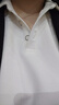 Semir衛(wèi)衣女純色半開襟衣服溫柔百搭秋休閑風寬松落肩套頭衫ins潮 奶白10501 L 曬單實拍圖