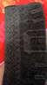 衣百壹（yIBAIyI）孕婦裝秋冬復(fù)古文藝加厚毛衣馬甲裙+半高領(lǐng)針織打底連衣裙兩件套 黑色馬甲+黑色打底裙 XL 曬單實(shí)拍圖