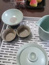 凝雅 汝窯茶濾全瓷過(guò)濾器開(kāi)片汝瓷茶漏陶瓷側把壺公道杯家用辦公茶壺 團圓單個(gè)匠心茶濾（陶孔）約8.8 曬單實(shí)拍圖