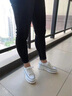 柯思娜妮網(wǎng)鞋透氣小白鞋女夏季2025內增高網(wǎng)面松糕厚底增高鞋子系帶休閑鞋 白色 36 曬單實(shí)拍圖