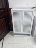 絲竹閣家用門(mén)口外鞋架走廊樓道鞋柜新款2026爆款簡(jiǎn)易出租房用竹木大容量 月洞門(mén)-兩門(mén)七層白色 曬單實(shí)拍圖