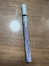 樱花(SAKURA)油漆笔白色0.7mm 签字笔记号笔马克笔高光笔 商务明星签名签到笔防水不掉色补漆手绘涂鸦 实拍图