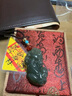 楚薇薇（chuweiwei）晴水料和田玉青玉貔貅吊墜男女玉石霸王皮丘玉佩玉墜掛件項鏈 璽晶級和田玉貔貅左轉為雄 女士 曬單實(shí)拍圖