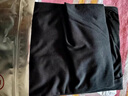 蕉內(nèi)熱皮保暖內(nèi)衣女士打底衫圓領(lǐng)美體肌底衣棉感發(fā)熱秋衣保暖衣 【圓領(lǐng)】黑色 M 曬單實(shí)拍圖