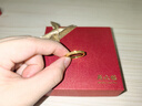 周六福碎碎冰足金999黃金戒指女生日禮物計價A0113002 16號 約3.91g  曬單實(shí)拍圖
