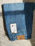 牧西登 九分牛仔褲男修身直筒春夏款休閑褲男褲韓版潮牌褲子男生9分褲 藍色 36 碼（腰圍2尺9） 曬單實(shí)拍圖
