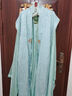 聽(tīng)月小筑【揚州慢】原創(chuàng  )女春夏比甲晚明風(fēng)明制馬面裙國風(fēng)改良漢服 天青色立領(lǐng)長(cháng)衫無(wú)刺繡 現貨，微瑕 S 曬單實(shí)拍圖