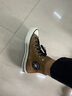 匡威（Converse）官方 1970S男女高幫復古翻毛皮運動(dòng)鞋棕色169337C 169337C/褐色 39 曬單實(shí)拍圖