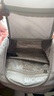 圣愛(ài)貝（Alamom）媽咪包時(shí)尚輕奢輕便大容量多功能外出雙肩背媽媽包母嬰包奶爸包袋 【電熱套裝】圣阿索爾灰+電熱暖奶套 曬單實(shí)拍圖