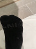 C-IN2新品短筒棉襪運(yùn)動(dòng)吸汗防滑提耳不掉跟棉質(zhì)短襪3件裝2003 黑色001 均碼 曬單實(shí)拍圖