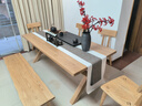 沐茶境（MUCHAJING）烏金石茶盤帶排水家用天然石頭茶臺(tái)簡(jiǎn)約茶具托盤辦公室干泡茶海 主圖茶具 曬單實(shí)拍圖
