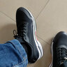 森高男士?jì)仍龈咝n版休閑運動(dòng)鞋內增高男鞋10cm隱形增高鞋子男韓百搭 黑色增高6厘米 40 曬單實(shí)拍圖
