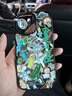 CASETIFY 瑞克和莫蒂 x CASETiFY聯(lián)名 多重宇宙貼紙滿印防摔手機(jī)殼iPhone16 透明黑框-鏡框支架Magsafe iPhone 15 Pro Max 曬單實(shí)拍圖