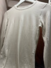 lululemon丨Hold Tight 女士緊身剪裁長袖 T 恤 LW3FTFS 骨白 XS /4 曬單實(shí)拍圖
