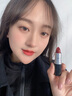 MVZC正品大牌子彈頭口紅小樣顯白持久不沾杯不掉色唇釉女唇膏正品 (子彈頭602#小辣椒) 曬單實(shí)拍圖